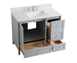 sommerville Bathroom Vanity Set in Grey