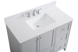 sommerville Bathroom Vanity Set in Grey