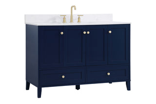 Sommerville Bathroom Vanity Set in Blue