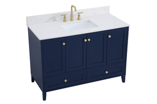 Sommerville Bathroom Vanity Set in Blue