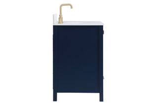 Irene Bathroom Vanity Set in Blue