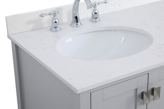 Irene Bathroom Vanity Set in Gray