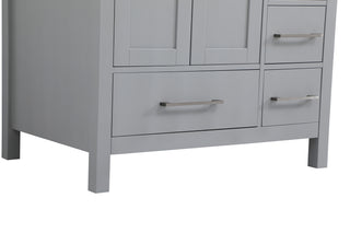 Irene Bathroom Vanity Set in Gray