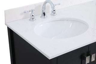 Irene Bathroom Vanity Set in Black