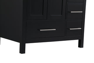 Irene Bathroom Vanity Set in Black
