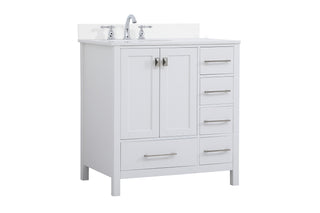 Irene Bathroom Vanity Set in White
