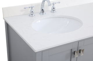 Irene Bathroom Vanity Set in Gray