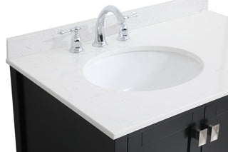 Irene Bathroom Vanity Set in Black