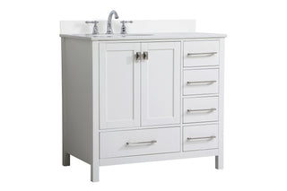Irene Bathroom Vanity Set in White