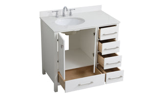 Irene Bathroom Vanity Set in White