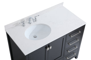 Irene Bathroom Vanity Set in Black