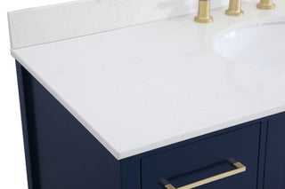 Irene Bathroom Vanity Set in Blue