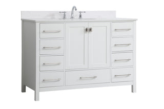 Irene Bathroom Vanity Set in White
