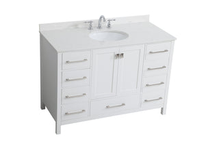 Irene Bathroom Vanity Set in White