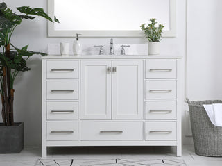 Irene Bathroom Vanity Set in White