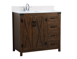 Grant Bathroom Vanity Set in Expresso
