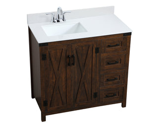 Grant Bathroom Vanity Set in Expresso