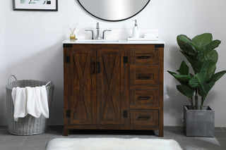 Grant Bathroom Vanity Set in Expresso