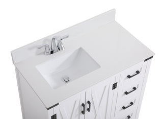 Grant Bathroom Vanity Set in White