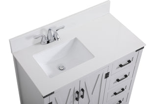 Grant Bathroom Vanity Set in Grey