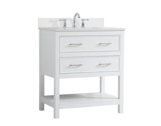 Sinclaire Bathroom Vanity Set in White