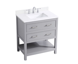 Sinclaire Bathroom Vanity Set in Grey