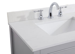 Sinclaire Bathroom Vanity Set in Grey