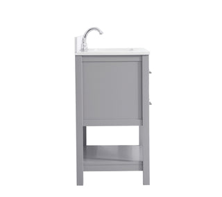 Sinclaire Bathroom Vanity Set in Grey