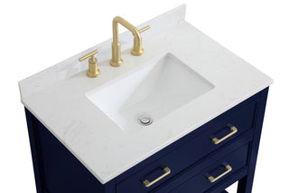 Sinclaire Bathroom Vanity Set in Blue