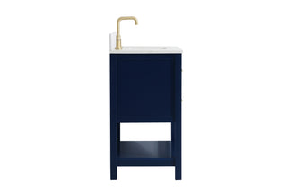 Sinclaire Bathroom Vanity Set in Blue