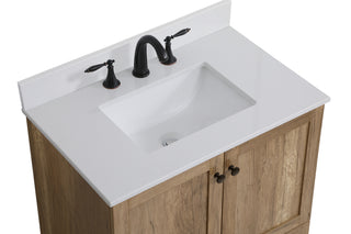 Soma Bathroom Vanity Set in Natural Oak
