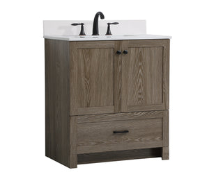 Soma Bathroom Vanity Set in weathered oak