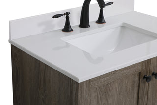 Soma Bathroom Vanity Set in weathered oak