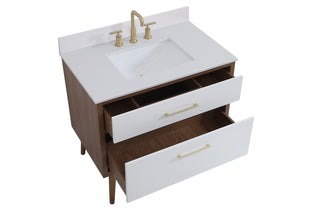 Boise Bathroom Vanity Set in White