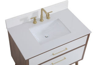 Boise Bathroom Vanity Set in White