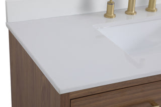 Boise Bathroom Vanity Set in Walnut Brown