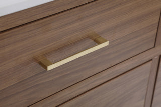 Boise Bathroom Vanity Set in Walnut Brown