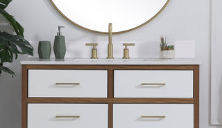 Backsplash in Ivory White