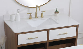 Backsplash in Ivory White