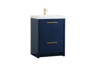 Wyatt Bathroom Vanity Set in Blue