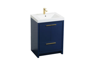 Wyatt Bathroom Vanity Set in Blue