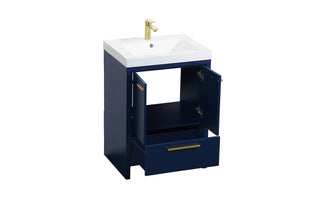 Wyatt Bathroom Vanity Set in Blue