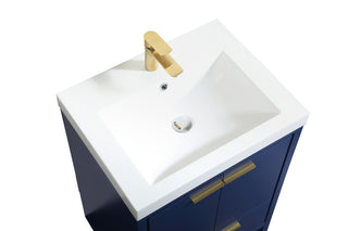 Wyatt Bathroom Vanity Set in Blue