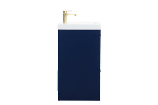 Wyatt Bathroom Vanity Set in Blue