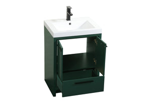 Wyatt Bathroom Vanity Set in Green