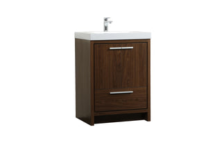Wyatt Bathroom Vanity Set in Walnut