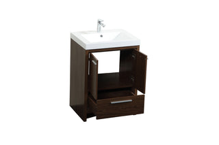 Wyatt Bathroom Vanity Set in Walnut