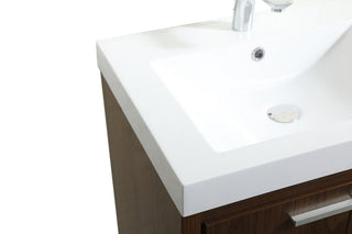 Wyatt Bathroom Vanity Set in Walnut