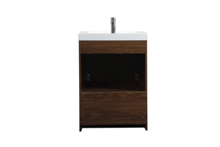 Wyatt Bathroom Vanity Set in Walnut
