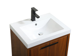 Wyatt Bathroom Vanity Set in Teak